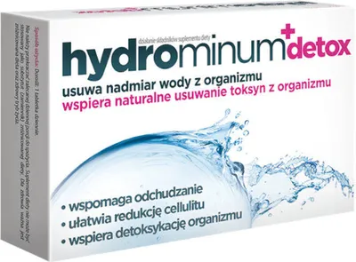 Produktbild von Hydrominum + Detox: Entwässerung und Körperreinigung, 30 Tabletten
