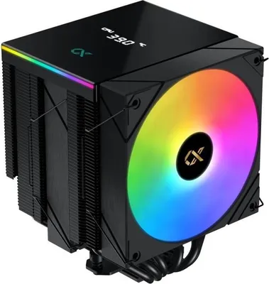 Image de Ventirad CPU XIGMATEK AK6 Dual Digital, AMD AM5/AM4, Ventilateur 2x 120 mm ARGB, Noir, Compatible Intel LGA115X/1200/1700/1851