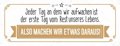 Produktbild von vianmo Holzschild 10x27 cm Also machen wir etwas daraus