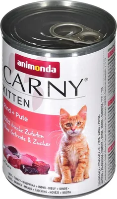 Immagine prodotto di Animonda Carny Kitten Manzo e Tacchino - 400g