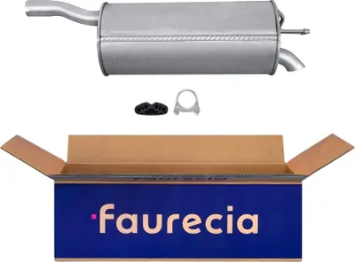 Image de Silencieux arrière FAURECIA Expertise aprèspour, entre autres, FIAT DOBLO
