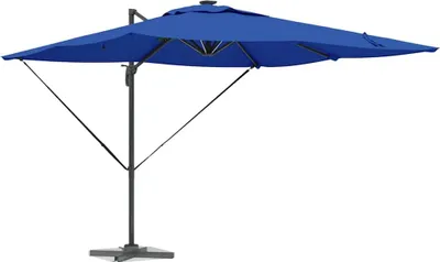 Image de Parasol Bleu azure 286 x 284 x 270 cm Aluminium et polyester