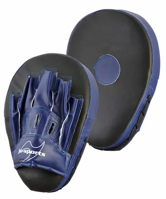 Produktbild von JU-Sports® Handpratzen, gebogen, blau/schwarz