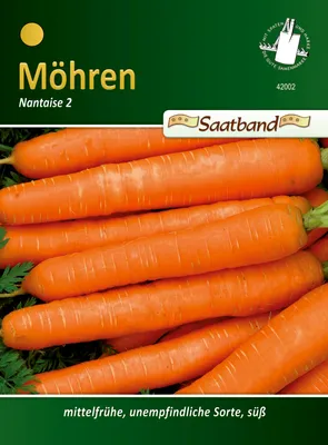 Produktbild von Möhre Nantaise 2 (Saatband) | Möhrensamen von N.L. Chrestensen