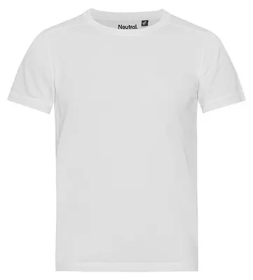 Produktbild von Neutral - T-Shirt für Kinder, Performance, recyceltes Material LT4676 (98) (Weiß)