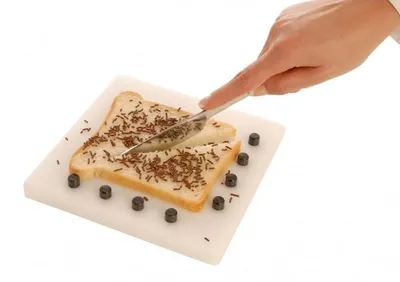 Produktbild von Schneidebrett für den Einhandgebrauch mit rutschfestem Boden