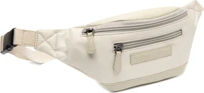 Zdjęcie produktu dla The Chesterfield Brand Belt Bag Velta Leather Waist Pack Cream biały kremowy