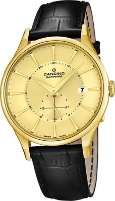 Produktbild von Candino Elegance Quarzwerk Damen Uhr C4559/2 Armbanduhr Analog schwarz D2UC4559/2