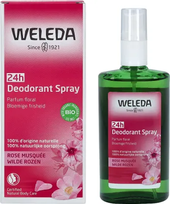 Produktbild von Weleda 4001638088084, Frauen, Deodorant, Spray-Deodorant, Spray, 100 ml, 24 h