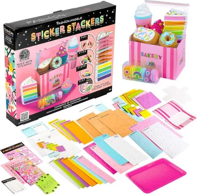 Image de Crayola Sticker 3D Set d'autocollants (Pâtisserie)