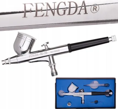 Produktbild von Fengda Airbrush 0,3 Mm Doppelwirkungsdüse Für Präzises Malen