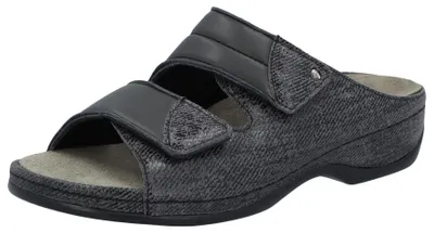 Produktbild von Berkemann Finja Bequeme Damen Pantolette Leder mit herausnehmbarem Fußbett, Stre