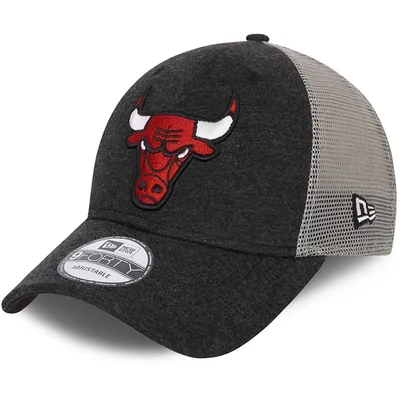 Produktbild von New Era 9Forty Trucker Cap - Chicago Bulls heather schwarz
