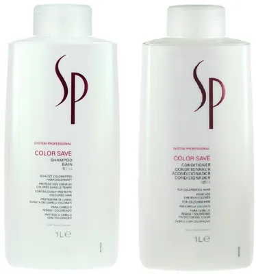 Immagine prodotto di Wella SP Color Save Shampoo 1000ml + Conditioner 1000ml