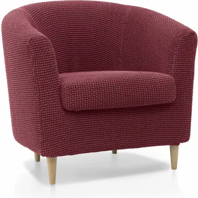 Produktbild von SOFASKINS® Sofabezug, Super Stretch Sofabezug, Exklusive Design Sofabezug, Atmungsaktiv und Langlebig, Einfach zu montieren Sofabezug de. Maße 60-90 cm. Farbe Fuchsia