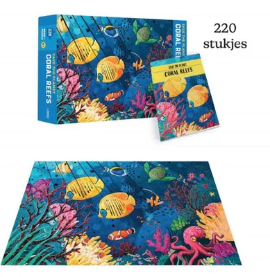 Obrázok produktu pre Kniha a puzzle – Korálové útesy