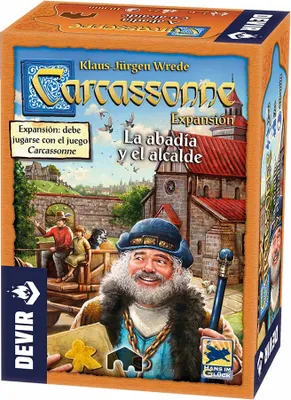 Produktbild von Devir Carcassonne La Abadia Y El Alcalde Brettspiel Braun Braun One Size