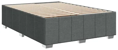 Immagine prodotto di vidaXL Struttura letto senza materasso grigio scuro 140x190 cm tessuto