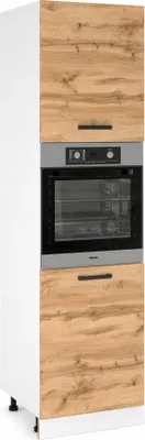 Produktbild von Küchenschrank Säule Unterbauschrank Küchenschrank Eiche Wotan 60cm