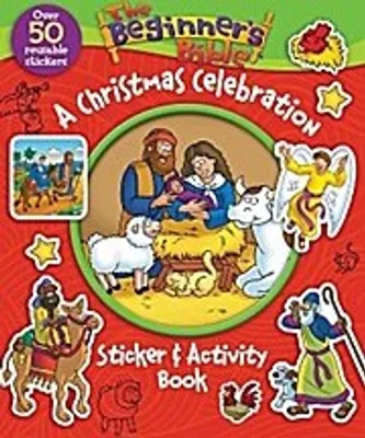 Zdjęcie produktu dla The Beginner's Bible: A Christmas Celebration Sticker and Activity Book