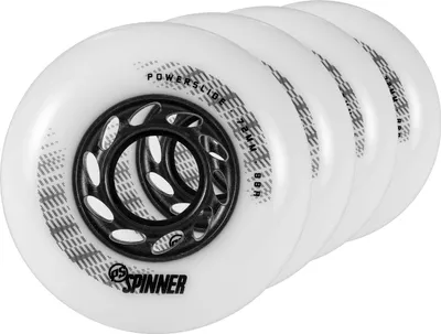 Produktbild von Powerslide SPINNER Rollschuh-Räder, 72 mm, 88 A, 4 Stück, Weiß
