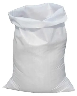 Obrázek produktu pro Sada 50 transportních pytlů z bílého polypropylenu, rozměry 40 x 60 cm