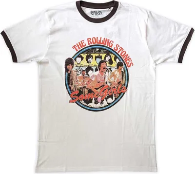 Produktbild von The Rolling Stones - "Some Girls" T-Shirt für Herren/Damen Uni RO9349 (M) (Weiß)