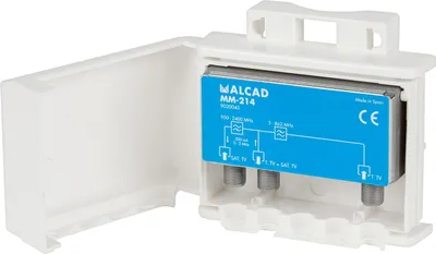 Produktbild von Multiplexer MM-214 mit Schutzklasse IP53 und Betriebstemperatur -10 bis 65 Grad C