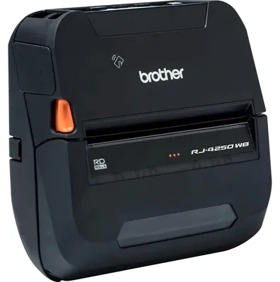 Produktbild von Brother RJ-4250WB, 203 x 203 DPI, 127 mm/sek, Verkabelt & Kabellos, Schwarz