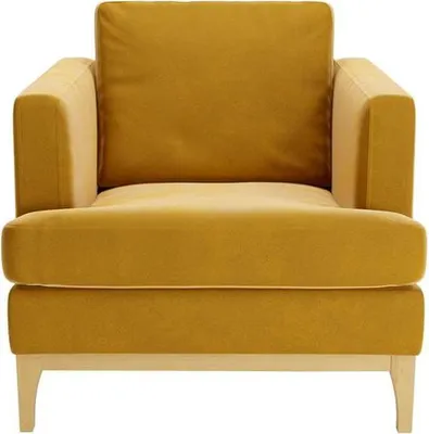 Image de Fauteuil Scarlett-Velluto 8-like oak