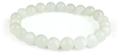 Produktbild von Durchsichtiger Mondstein-Armband – 100% echte Natursteine | Bequem & elegant | E