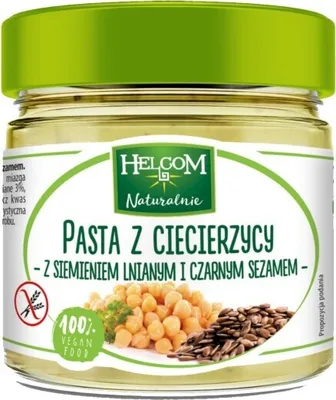 Produktbild von Paste aus Kichererbsen und Leinsamen 190 g