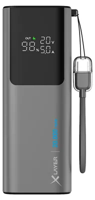 Produktbild von Xlayer Powerbank HyperCharge 160W 20.000 mAh USB C PD für Notebook Smartphone