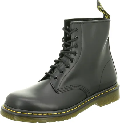Produktbild von Dr Martens Damen Stiefeletten Boots mit Schnürung, Größe:EU 44, Farbe:Schwarz