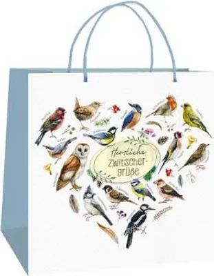 Produktbild von Trötsch Geschenktasche Unsere Vogelwelt Herzliche Zwitschergrüße