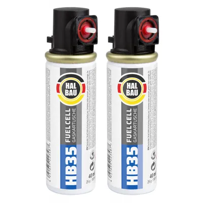 Produktbild von HALBAU Ersatzkartusche 100mm 40ml für Nagler 2 St. Kartusche HB35