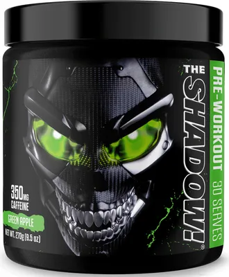 Produktbild von The Shadow! Pre-workout Pulver, Grüner Apfel, 270 g