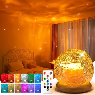 Produktbild von LED Deko Lampe Nachttischlampe Sternenhimmel Projektor Geschenke für frauen