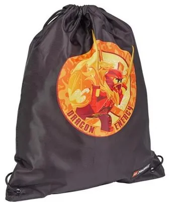 Produktbild von Schuhtasche "Ninjago Dragon Energy", schwarz, LEGO 10034-2502