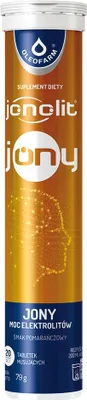 Image de Complexe de vitamines pour l'énergie et la vitalité - Jonolit Jony, 20 comprimés effervescents