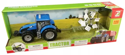 Produktbild von Dromader Traktor mit Anhänger, Licht und Sound, Blau