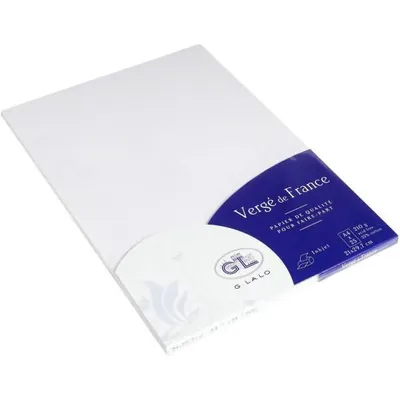 Obrázok produktu pre Papier Verge A4, 210 g/m², balenie = 25 listov, biely