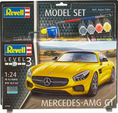 Produktbild von Revell Model Set Mercedes-AMG GT - Auto-Modellbausatz; 67028