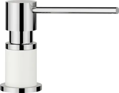 Produktbild von Blanco Lato Einbau Seifenspender bzw. Spühlmittelspender silgranitweiß/Chrom