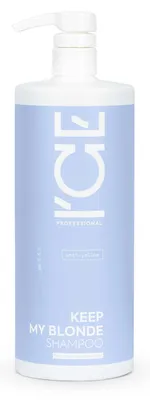 Zdjęcie produktu dla ICE Professional Keep My Blonde Shampoo Anti yellow 1000ml