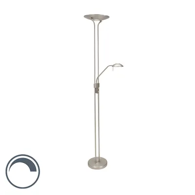 Produktbild von Steinhauer Mexlite, Gebürsteter Stahl, 2 Glühbirne(n), 29 W, LED, 23 W, 6 W