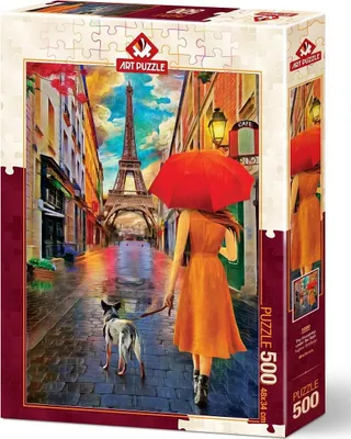 Image de Art Puzzle Puzzle Friendship under the Rain - 500 Teile Puzzle