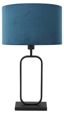 Immagine prodotto di Steinhauer - lampada da tavolo - Stang - nero - metallo velluto - lampada da comodino - E27 - 4812ZW