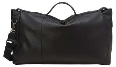 Produktbild von Marc O'Polo Leder Reisetasche Liam Weekender Black schwarz