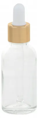 Produktbild von Monique Glasflasche mit Pipette 30ml klar leer